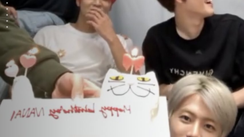 jaemvcl's tweet image. jaemin’s cat birthday cake !!!