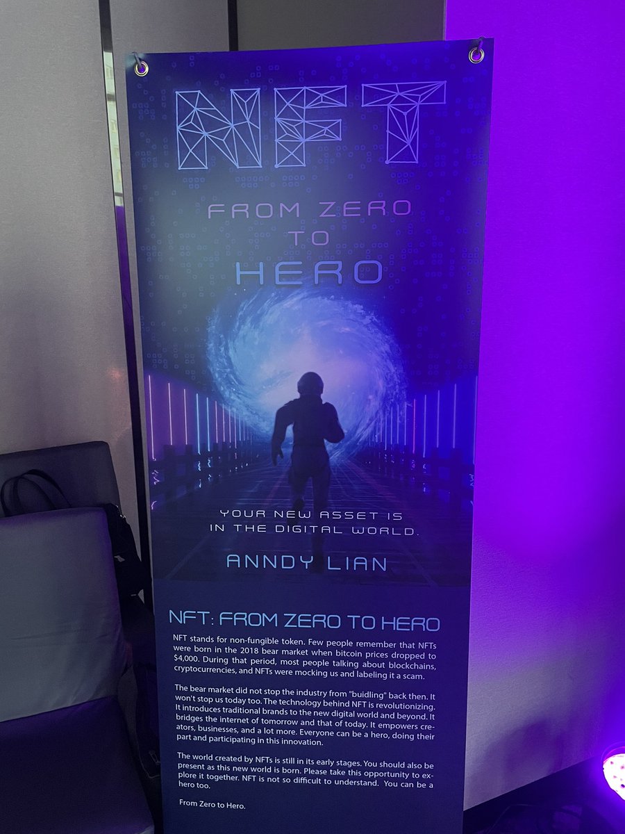 anndylian's tweet photo. Thanks bro Eric for making the #zerotohero banner. Appreciate his friendship! #wavesconf #josun #southkorea https://t.co/pa2waNBAwd