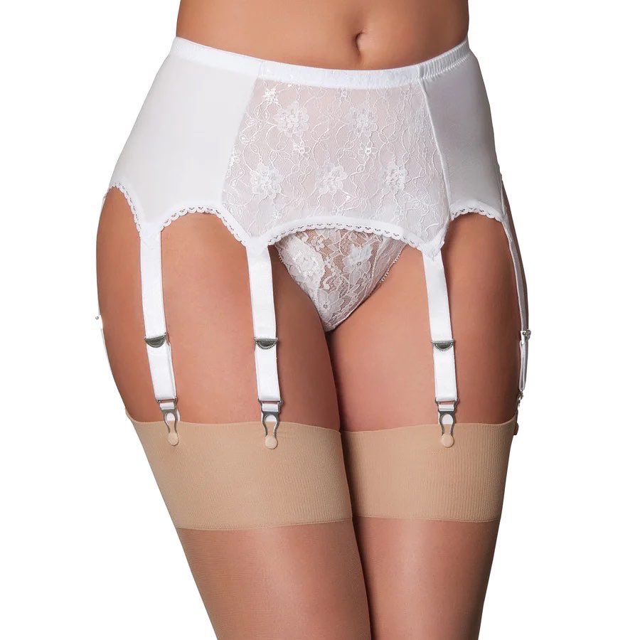 EssexeeLegs's tweet photo. Best sellers 🖤🤍❤️ Nylon Dreams 8 Strap Lace Front Panel Suspender Belt 
Pretty 8 strap suspender belt, with lace front panel, and 19 mm wide straps
#8strapgarterbelt #8strapsuspenderbelt #vintagefashion #nylondreams
https://t.co/nPyKy1wmdN https://t.co/dPuacSyoO2