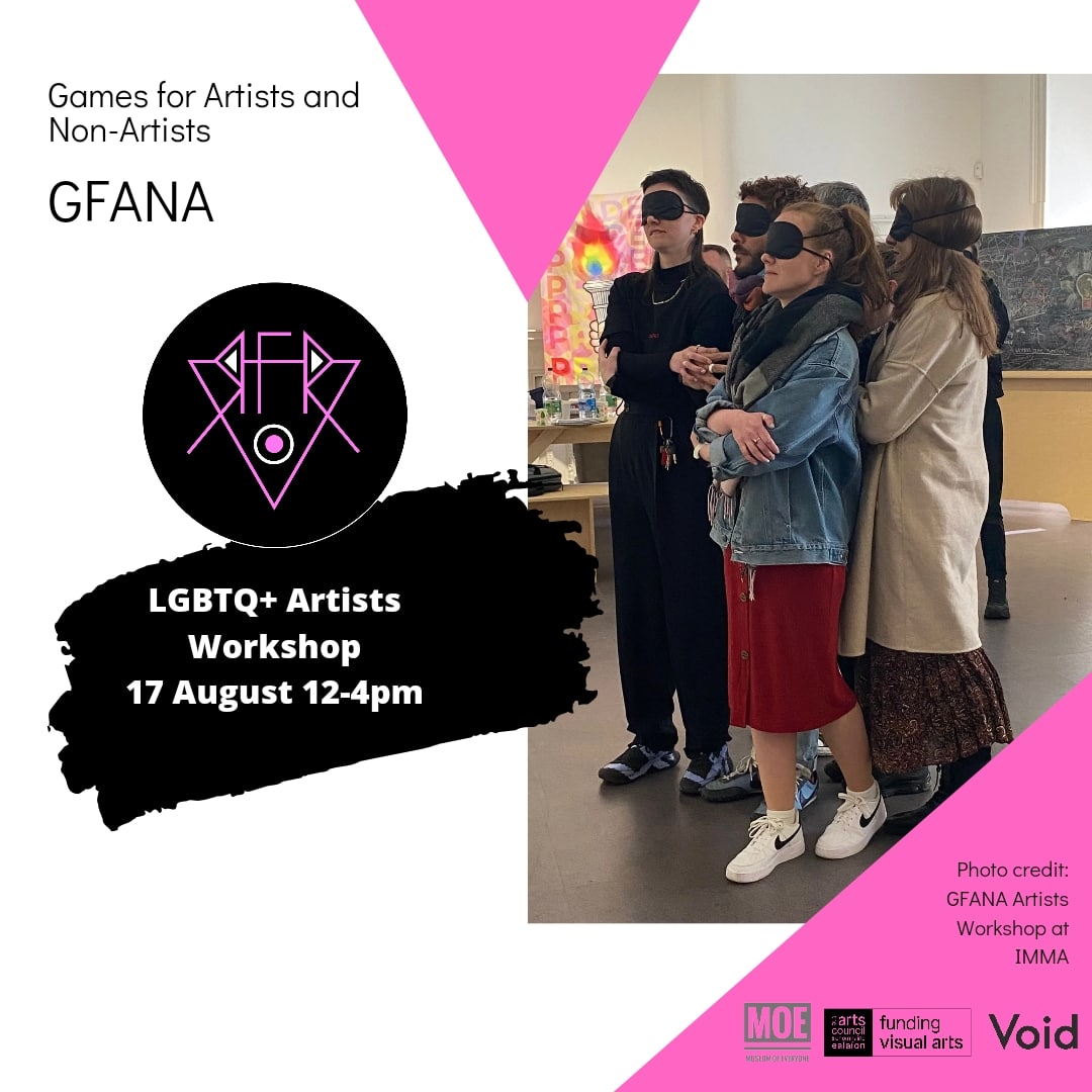 Don't miss out on booking a place on this workshop for LGBTQ+ artists based in Derry and the surrounding areas, taking place on Wed, 17th Aug eventbrite.ie/e/games-for-lg… 💖 <a href="/museumofeveryo1/">Museum of Everyone</a> @derryvoid