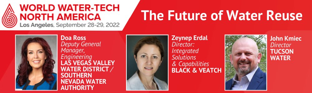 World Water-Tech (@worldwatertech) on Twitter photo What does the future of water reuse look like? Experts from <a href="/Black_Veatch/">Black_Veatch</a>, <a href="/TucsonWater/">Tucson Water</a> and <a href="/lvvwd/">Las Vegas Valley Water District</a> / <a href="/SNWA_H2O/">Southern Nevada Water Authority</a> share their thoughts about how to mitigate the impact of drought and improve climate resiliency: lnkd.in/ebhvgV7V
Join them at #WorldWaterTech North America! What does the future of water reuse look like? Experts from <a href="/Black_Veatch/">Black_Veatch</a>, <a href="/TucsonWater/">Tucson Water</a> and <a href="/lvvwd/">Las Vegas Valley Water District</a> / <a href="/SNWA_H2O/">Southern Nevada Water Authority</a> share their thoughts about how to mitigate the impact of drought and improve climate resiliency: lnkd.in/ebhvgV7V
Join them at #WorldWaterTech North America!