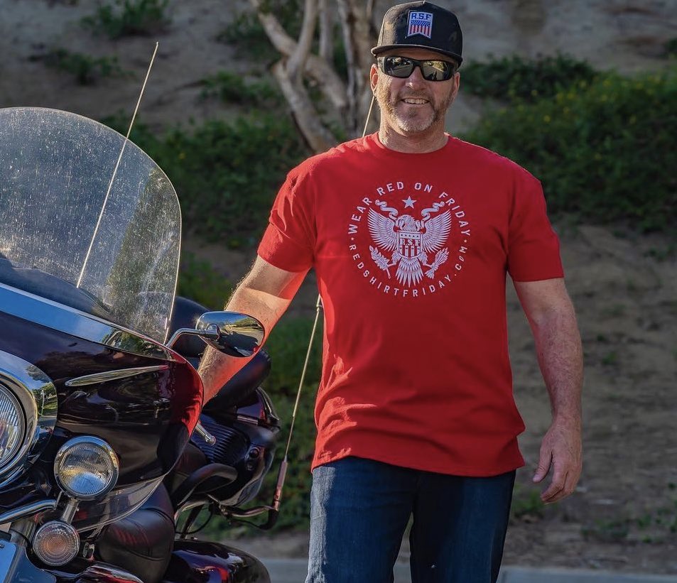 EverythingNITRO's tweet photo. Happy Red Shirt Friday! Support Red Shirt Friday &amp; the active/retired military by grabbing yourself a T-shirt today! 

Head over to https://t.co/WW9ol1DNgn &amp; join the cause as all proceeds go to veterans programs! Wear red today &amp; every Friday to support our troops deployed! 🇺🇸 https://t.co/yQTILOy8cx