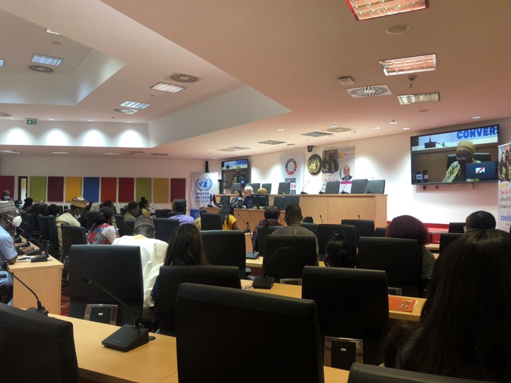 Happening now on the occasion of International #YouthDay 2022: 

Open Door Forum with youth &amp; UN Resident Coordinator for Nigeria <a href="/matzschmale/">Matthias Schmale</a> 

Join online here 👇

bit.ly/UNopendoorforu…

#IYD2022 #UNOpendoorNG