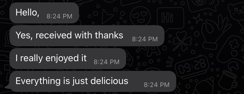 ChopsHime's tweet photo. Reviews from our lovely customers ❤️ https://t.co/pKXwdrXvJP