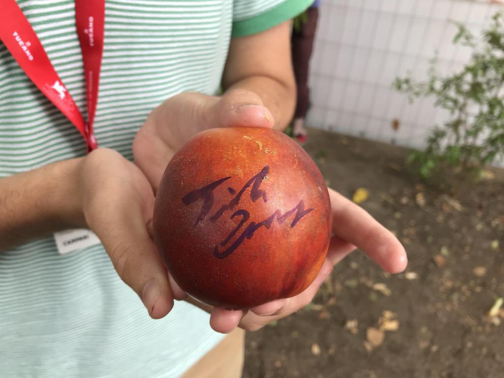 쪼끄마난 과일에 꾸깃꾸깃 싸인해주는 연예인들 귀엽고 웃기다ㅋㅋㅋㅋㅋㅋ

레몬🍋에 싸인해주는 베네딕트 컴버배치
복숭아🍑에 싸인해주는 티모시 샬라메