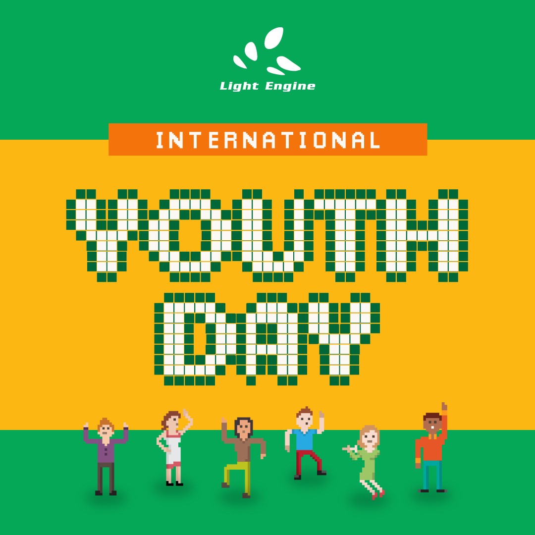 lightenginetech's tweet photo. #LightEngine #LeaveNoOneBehind, we support the young people to be leaders by keeping them on #QualityEducation. With the continuous creation of shared value, we formulate a sustainability roadmap for a sustainable future for our planet.
Happy Youth Day! #IYD https://t.co/4YG2Rk4Kh7