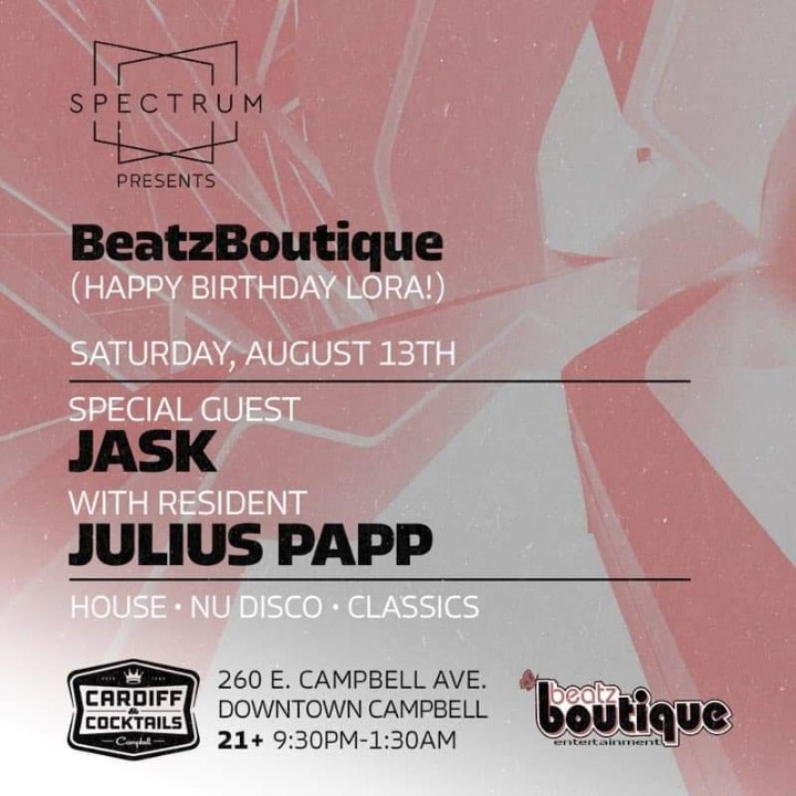Djjask's tweet image. Here we go... ✈️ 
Aug. 12th Bar Standard - Denver, CO
Aug. 13th Cardiff - Campbell, CA
Aug. 14th Main 201 - Salinas, CA
#Jask #Djjask #DeepHouse #NuDisco #Disco #ClassicHouse #HouseMusic