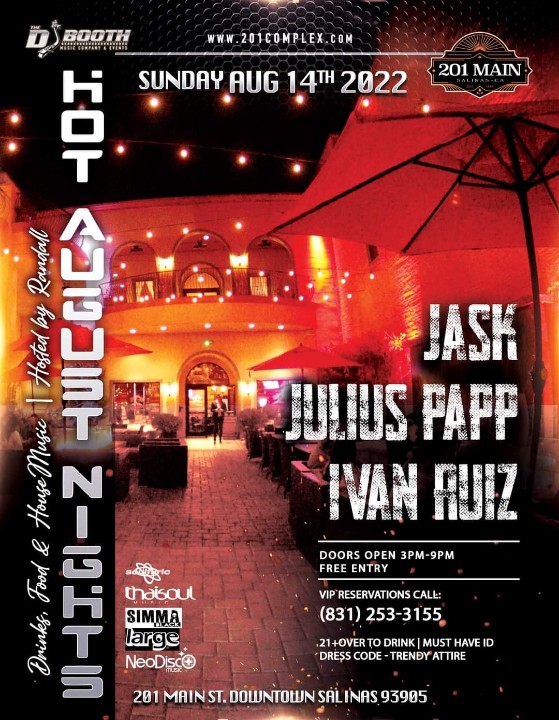 Here we go... ✈️ 
Aug. 12th Bar Standard - Denver, CO
Aug. 13th Cardiff - Campbell, CA
Aug. 14th Main 201 - Salinas, CA
#Jask #Djjask #DeepHouse #NuDisco #Disco #ClassicHouse #HouseMusic