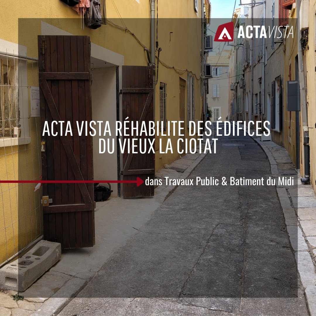 acta_vista's tweet photo. @ACTA VISTA dans @TPBMpaca | Depuis mai 2021, notre équipe en #insertion restaure des édifices à @VilledeLaCiotat, en étant formée par nos encadrants #BAOFormation. Découvrez l’article de Jean-Pierre Enaut 👉 https://t.co/A0PWsYll1z @GroupeSOS #inclusion #patrimoine #PACA https://t.co/7YoKxSI0aK