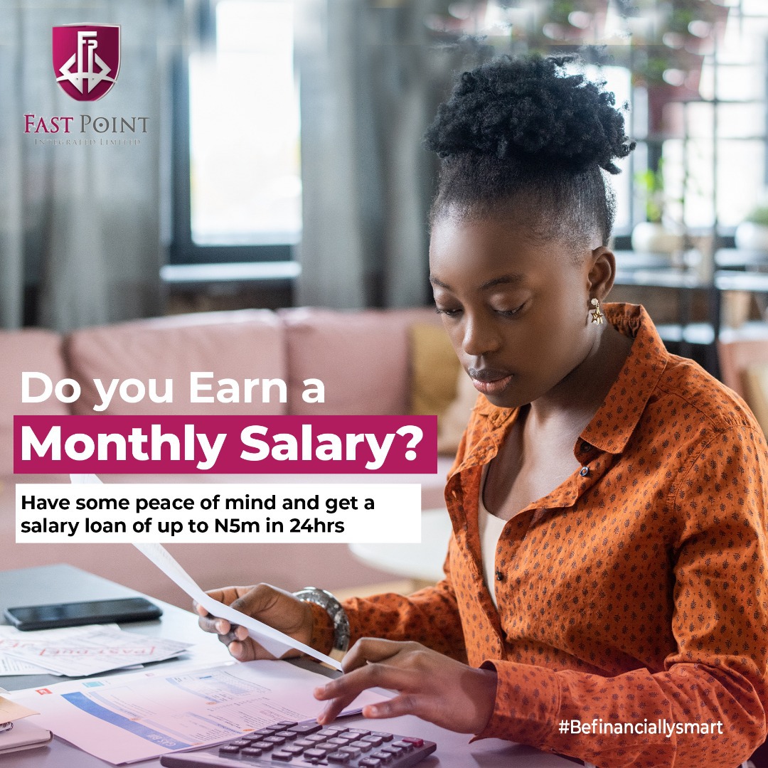 FastPointGroup's tweet photo. Need Funds to pay rent, cover school fees or get a new car, Fastpoint Loans dey for You💯

Zero Collateral, No Guarantor

Get up to N5M in 24hrs &amp; Repay in 3-24months.

Apply Now! Send a dm or Call📞 0818 208 3562.

#fastpointgroup #savings #money #investment #finance  #loans https://t.co/jNJiDjcSjP