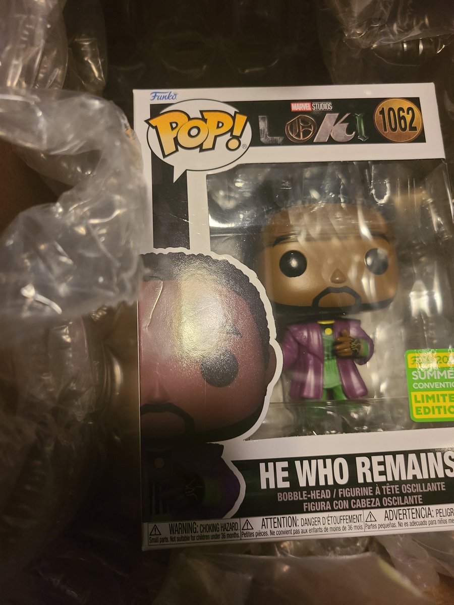 Well I finally got him from you  <a href="/Target/">Target</a> after 2 weeks of trying to order. Not sure how he got some box damage when he was wrapped in bubble wrap &amp; then a box, &amp; then another box with the air cushion bubble wrap. Seems he was scratched before being bubbled wrapped &amp; shipped 🤔