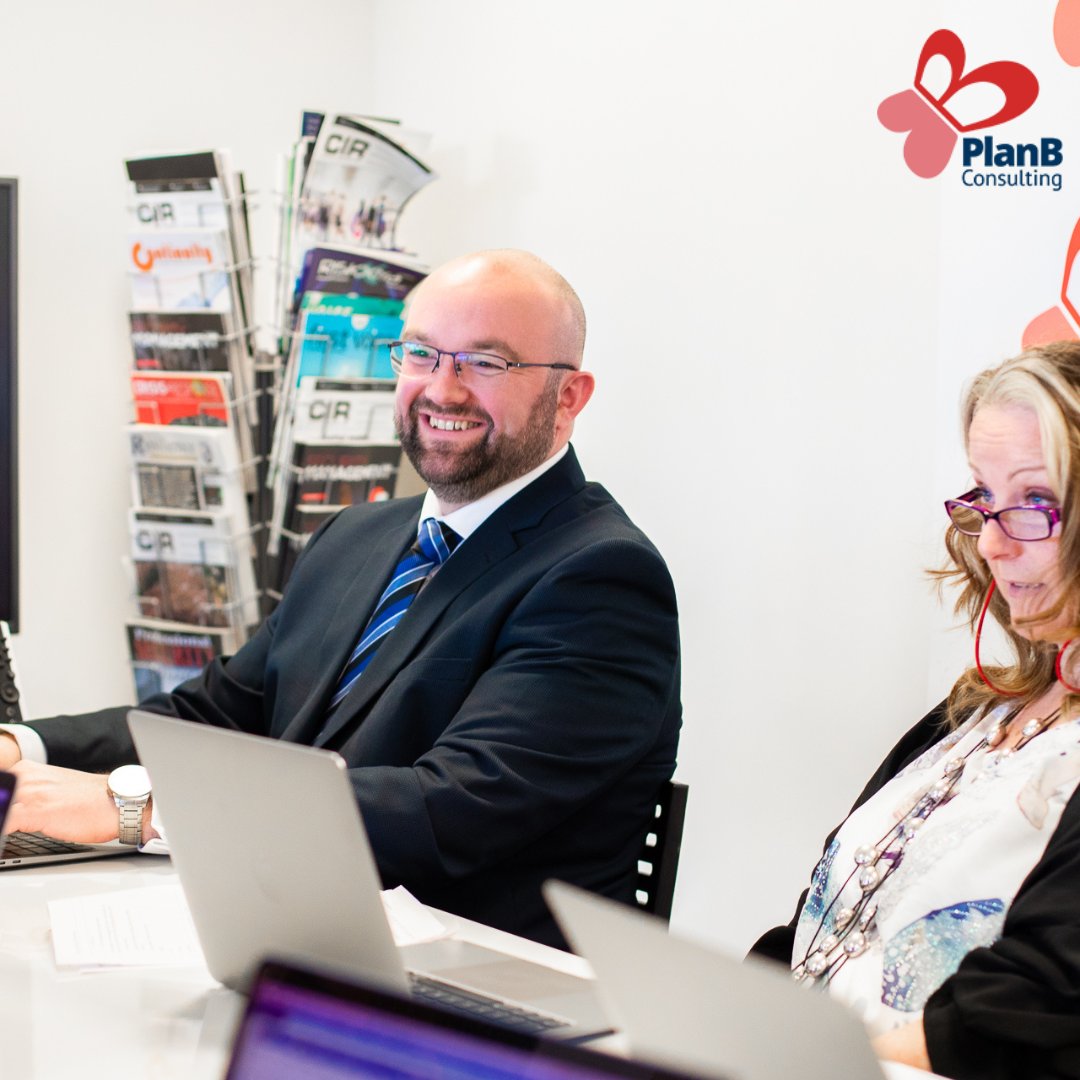 It's smiles all round for a #FeelGoodFriday in the PlanB office! Another busy week complete, with great achievements for both our team and our clients. We hope this week was good to you! 

Enjoy your weekend ahead, 
Team PlanB 🤝

#PlanB #BusinessContinuity #Scotland #Training