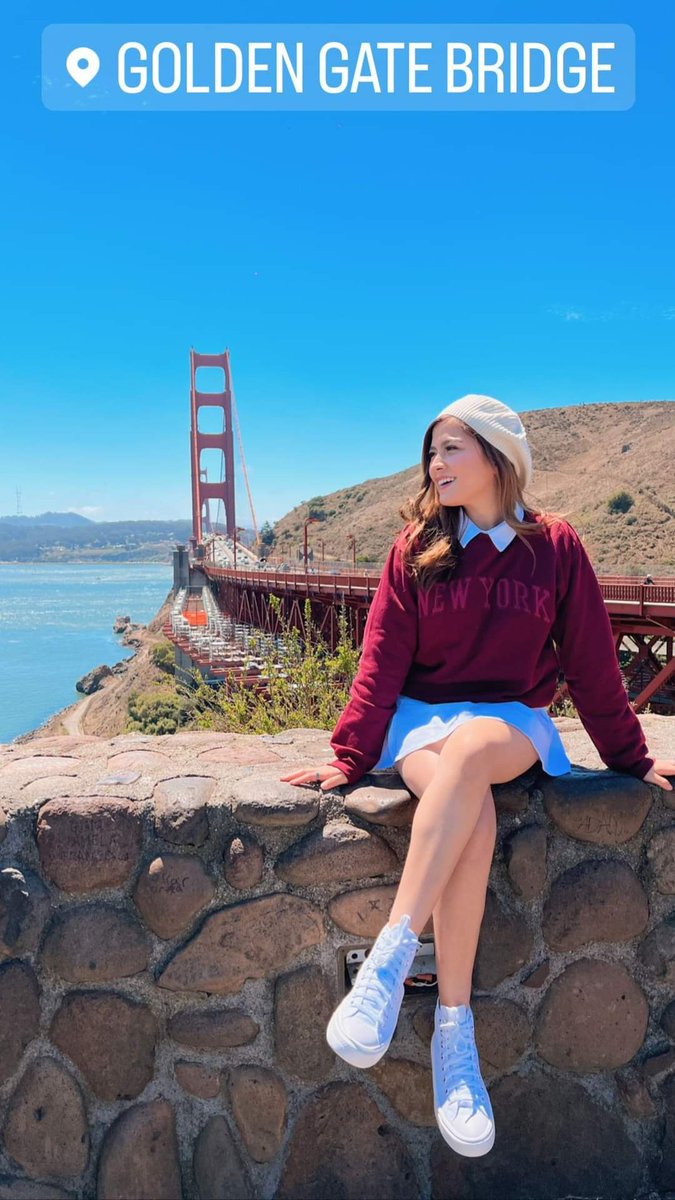 BrokenAngel8309's tweet photo. Alexa at Golden Gate Bridge 🥰 https://t.co/CA5U7ucGnX