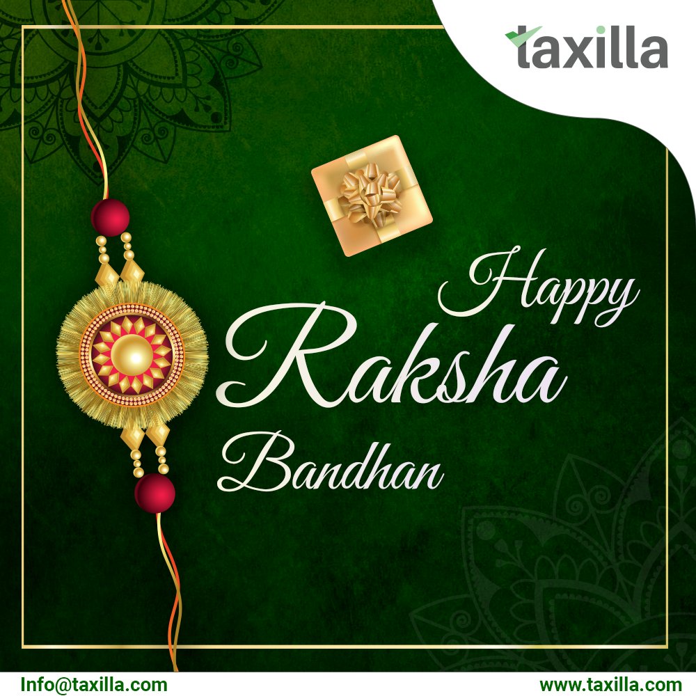 On the occasion of Raksha Bandhan, we are sending warm greetings to you and your loving sibling to have a wonderful festive time.
#Taxilla #fintech #regtech #rakhi #rakshabandhan #rakhi2022 #rakshabandhan2022 #rakshabandhancelebration #rakhicelebration