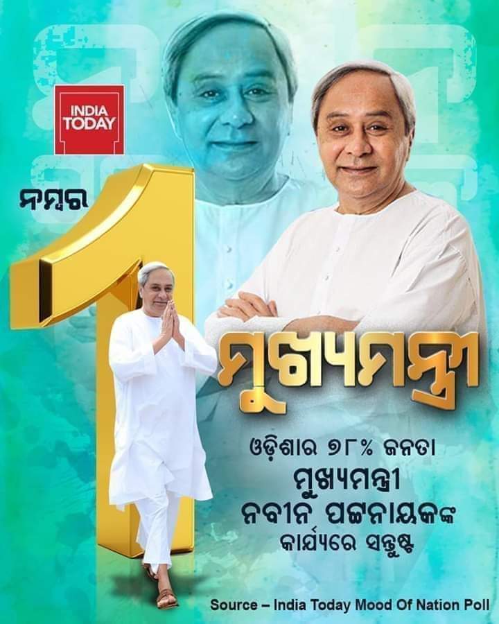 There isn't anything against Odisha CM Naveen Patnaik personally in any of the years he has ruled 
#NaveenAlwaysNo1