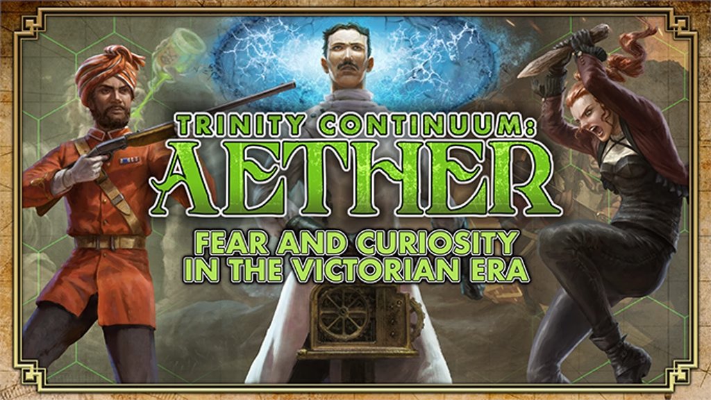 KimGodwin18's tweet photo. We're in the final week of the @TheOnyxPath's Trinity Continuum: Aether #ttrpg #kickstarter! $2.5k left to unlock the last 2 stretch goals!  #Steampunk, martians, weird science, #horror, and exploration of strange realms abound! https://t.co/CbY5oPrMeo https://t.co/PbJ1MIOLHp