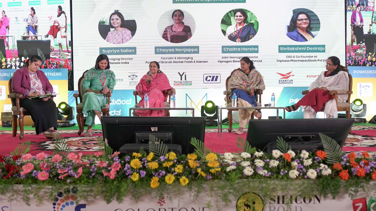 MysuruStartup's tweet photo. We are still reeling from the success of the first edition of Mysuru Start-up Pavilion, which was launched a week ago. 

Here are some of the highlights from Mysuru's Mega Summit.

#MSP2022 #India75 #powerupmysuru #startup https://t.co/iSJ7Sdyulm