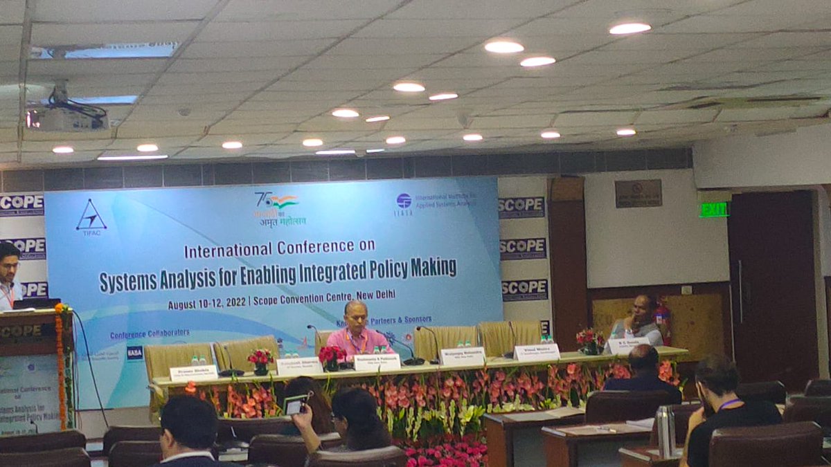 TIFAC4's tweet photo. Day 3 -August 12, 2022 sessions -#TIFAC & #IIASA #Systemanalysis Conference ..
Deliberations ongoing
@IIASAVienna @IndiaDST @DrJitendraSingh @PIB_India https://t.co/oka35sff1R
