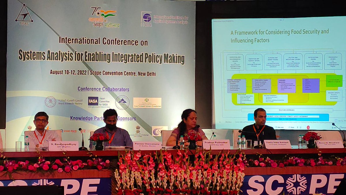 TIFAC4's tweet photo. Day 3 -August 12, 2022 sessions -#TIFAC & #IIASA #Systemanalysis Conference ..
Deliberations ongoing
@IIASAVienna @IndiaDST @DrJitendraSingh @PIB_India https://t.co/oka35sff1R