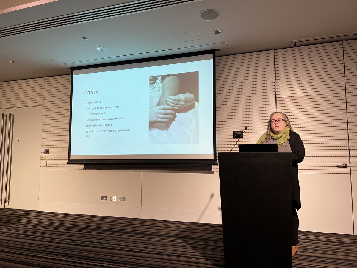Thanks Mel for providing a great #extendedcareparamedic perspective on end of life care in residential care facilities. #EMSA2022 #paramedic #RACF #EOLCare