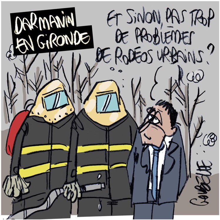 #IncendiesGironde #Darmanin dans @charentelibre