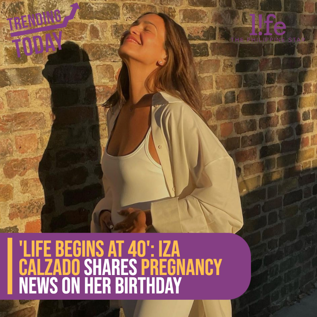 philstarlife's tweet photo. Iza Calzado is celebrating two major milestones today! Not only is she celebrating her 40th birthday but she's also going to be a first-time momma! 🤰 Read more at https://t.co/jO52Pc6kky.

#IzaCalzado https://t.co/w6xzR9cXW9