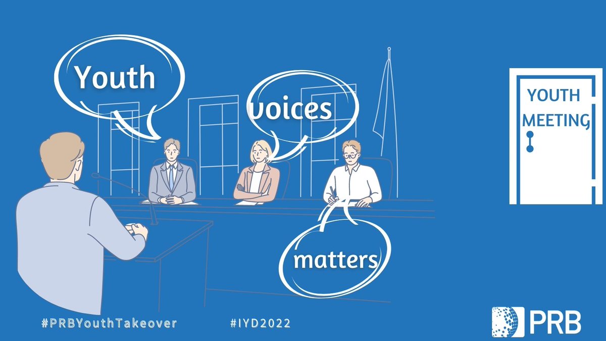 Beyond having young people sitting across the decision making table, their voices and the people they are representing must be heard. 

<a href="/USAID/">USAID</a> @COP27 <a href="/UNDP/">UN Development</a> <a href="/UNFCCC/">UN Climate Change</a> @Theheycampaign

#IYD2022 #PRBYouthTakeOver