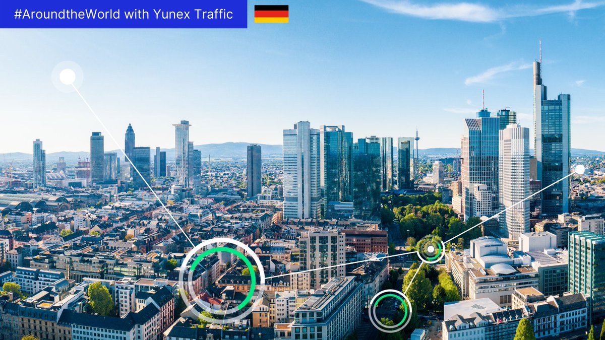 yunextraffic's tweet photo. Public transport in Frankfurt has reached the maximum of its capacity. Thanks to our OBU &amp; RSU, @vgf_ffm can increase the timed sequence of its subways &amp; trams and expand services by 2031, without having to rebuild and reconstruct lines or stations! More: https://t.co/wJojLkPCno https://t.co/wSihbWEwsD