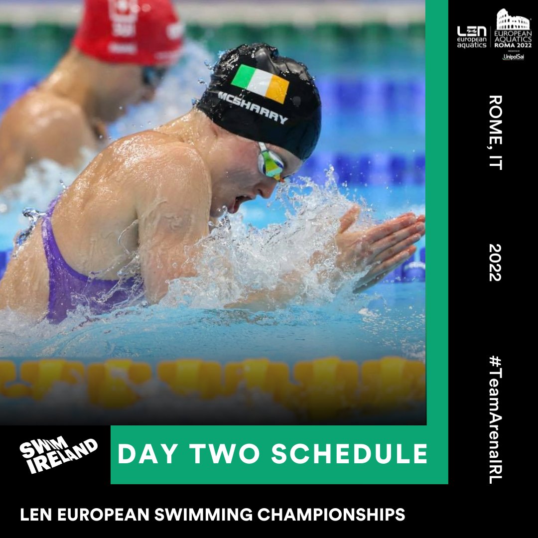 swimireland's tweet photo. ๐๐๐ฌ ๐ฎ | ๐๐๐ก ๐ฎ๐ฌ๐ฎ๐ฎ ๐๐๐ฟ๐ผ๐ฝ๐ฒ๐ฎ๐ป ๐๐ต๐ฎ๐บ๐ฝ๐ถ๐ผ๐ป๐๐ต๐ถ๐ฝ๐
Another busy morning in the pool for #TeamIreland on Day 2!
Live coverage from from 8am โคต๏ธ
โฐ Heats 8am/Finals 5pm
๐บ RTร News Channel or RTร Player (https://t.co/bp8NomCML6)
๐ https://t.co/wvuOIZJehm https://t.co/6k2shqyflr