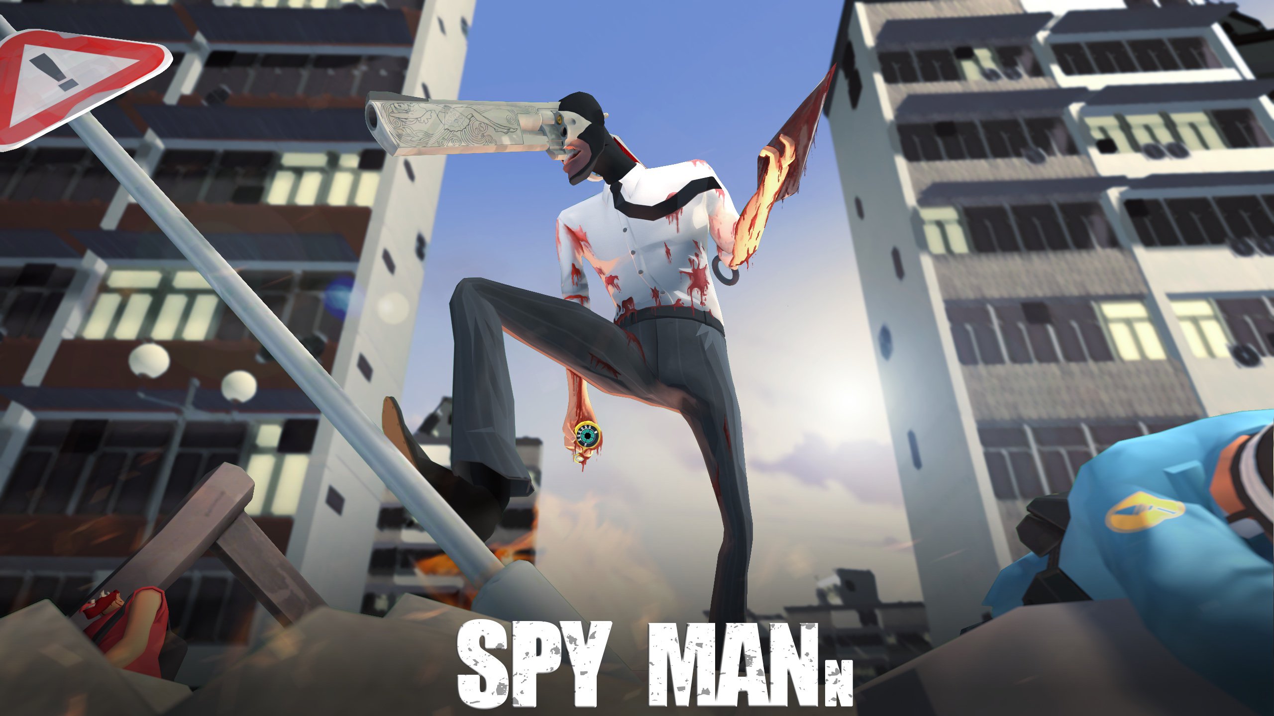 remade my favorite TF2 panel into chainsaw man : r/ChainsawMan