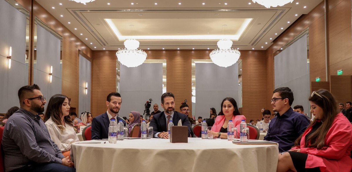 RaveenHkhalid's tweet photo. #TECHFEST #TECHFESTSULI @SuliFest #slemani #certification  #YouthDay #YouthDay2022 Mr.@qubadjt https://t.co/PlYWP3Lofn
