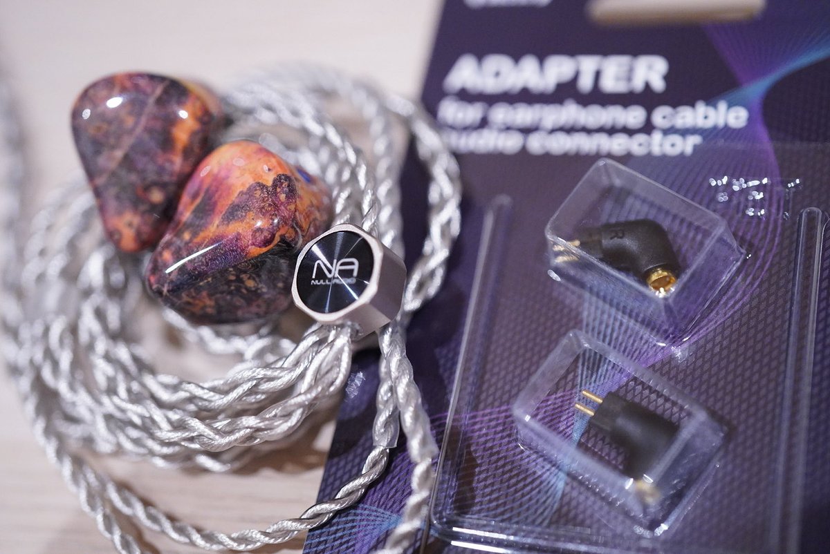 jmackbrew's tweet image. 安物のmmcx to 2pin変換使っててもLune MKVIIは良いケーブルだね #nullaudio