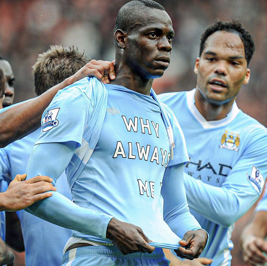  Happy birthday to Mario Balotelli, who turns 32 today.  