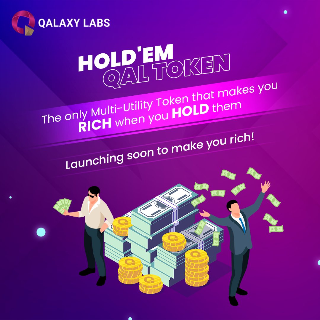 QalaxyLabs's tweet photo. QAL Token - The first-of-its kind cryptocurrency that makes you #rich when you hold them.
Make long-term returns when you buy and hold QAL Tokens through regular passive income.

#crypto #cryptocurrency #cryptocurrencies #crypto #cryptotrading https://t.co/7ewI0hRfBc