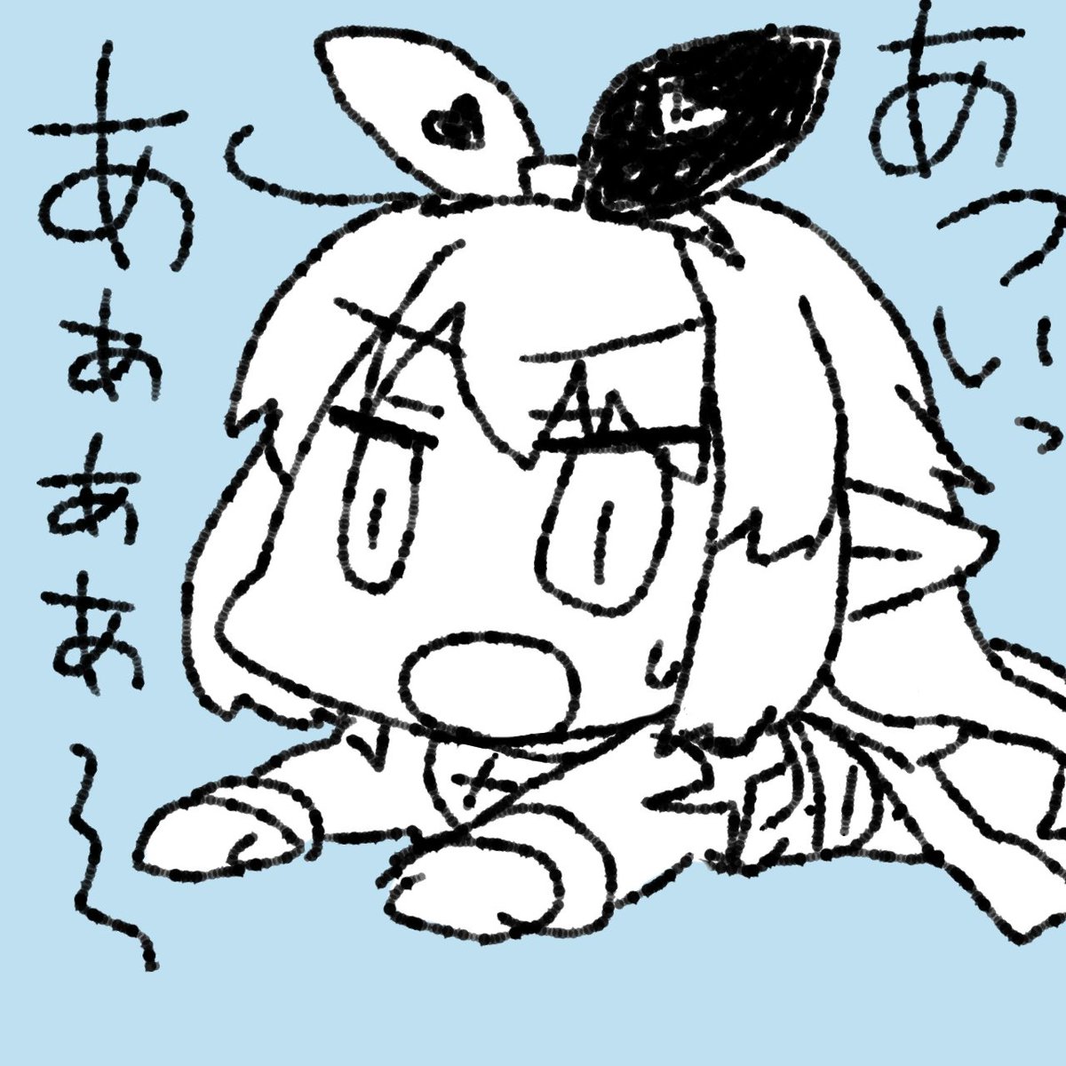 最近描いてないからよく分からん落書き。 