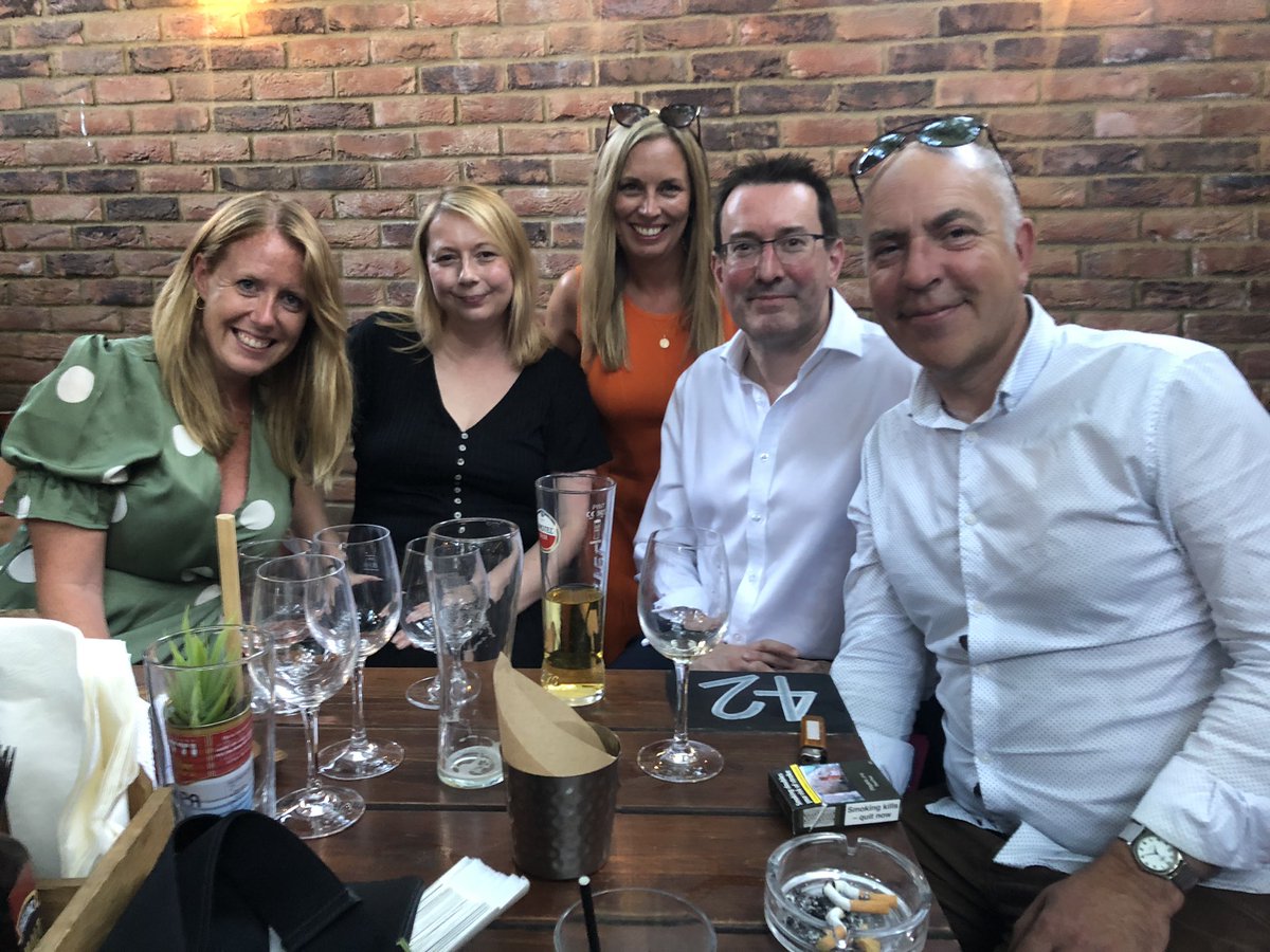 Celebrating <a href="/keelystocker/">keelystocker</a>’s birthday with <a href="/VixHarty/">Victoria Hart</a> <a href="/joannaperry/">Joanna Perry</a> and <a href="/timdanaher/">Tim Danaher</a>. Great to see everyone