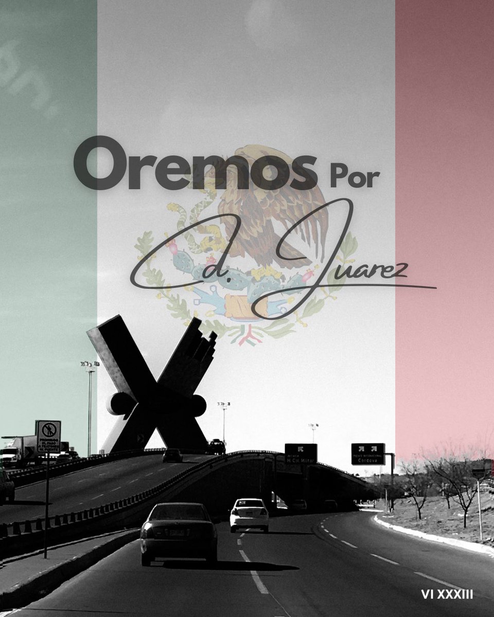six33studios's tweet photo. Esta noche Oremos por Ciudad Juárez y por el resto de México. Oremos por las familias y las empresas afectadas por estos horribles ataques 😔. #oremosporjuarez 

#juarezmexico #cdjuarez #prayformexico #borderland #Juarez https://t.co/Us5v1VTbWu