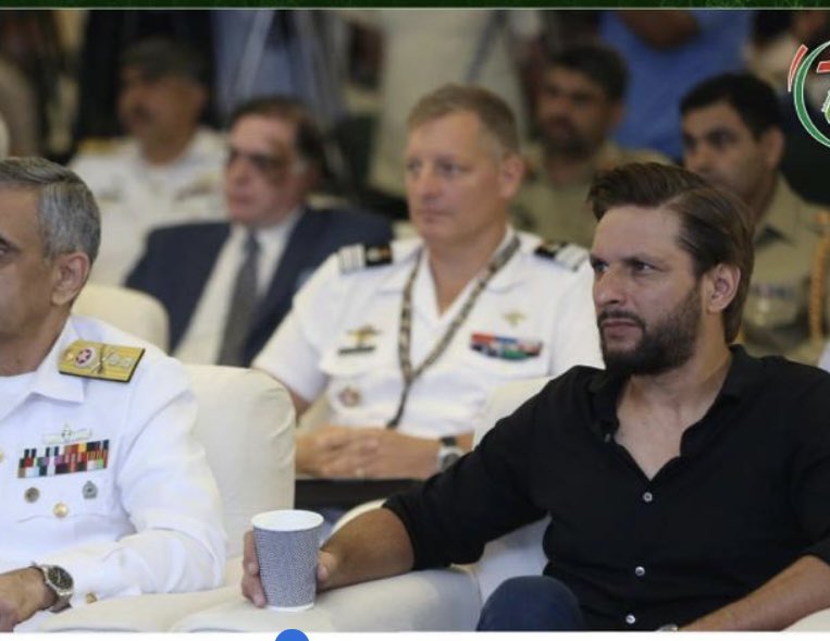 SAfridiOfficial's tweet photo. IDEAS 2022 🇵🇰 https://t.co/9k4t3pe0yZ