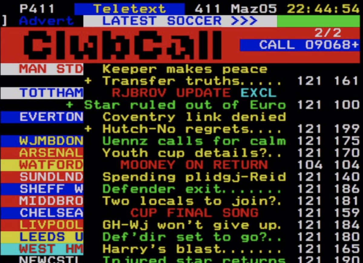 retrofootballnw's tweet photo. Before Twitter and ITK nonsense, there was only one place for false dawns and transfer rumours.
Don't let mum and dad see the phone bill.
#clubcall
#80sfootball #90sfootball https://t.co/3gs6OWyAHB