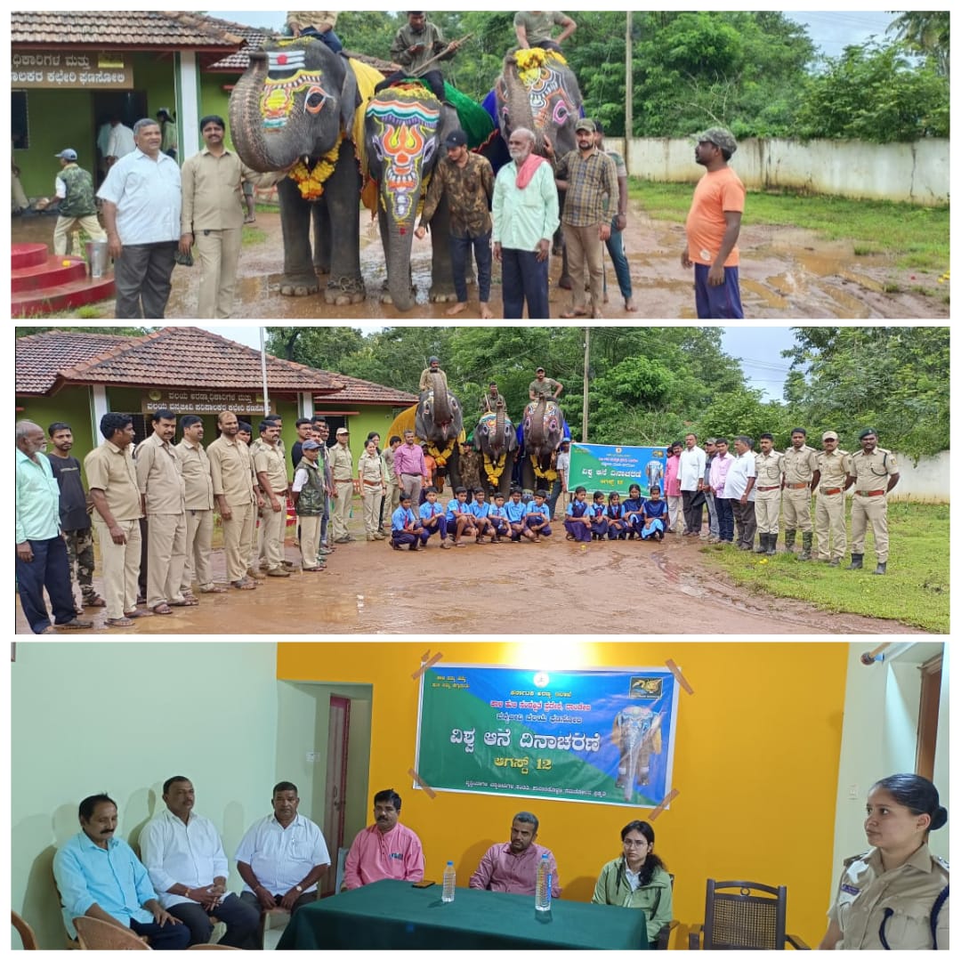 kanara_kfd's tweet photo. World Elephant Day 2022 Theme: “Bringing the world together to help elephants”
Kanara ವೃತ್ತದ KTR-Dandeli ವಿಭಾಗದ ಫನಸೋಲಿ ವಲಯದಲ್ಲಿ ವಿಶ್ವ ಆನೆ ದಿನಾಚರಣೆ ಆಚರಿಸಲಾಯಿತು.
@KFD_aranya @CMofKarnataka
@UMESHKATTI3
@aranya_kfd @ForestKodagu @CirKfd https://t.co/ojGNK0Lf6b