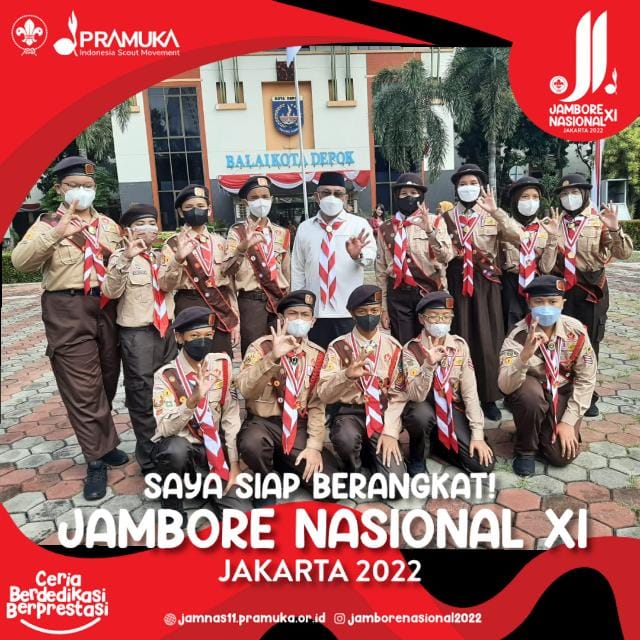 udiyarsa's tweet photo. Kontingen Kwarcab Depok Dilepas Kak @IdrisAShomad. Semangat ananda Ghifari... #jamnasxi #kwarcabdepok #pramuka #jamborenasional https://t.co/SbeEz11hPa