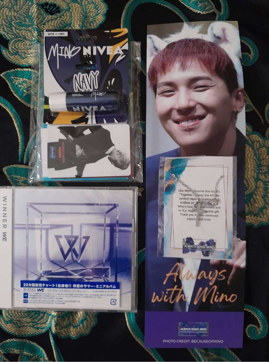 hapiinwinner's tweet photo. Thanks @AlwaysSONGMINO for these 😍💙 https://t.co/zdQBo6CNzW