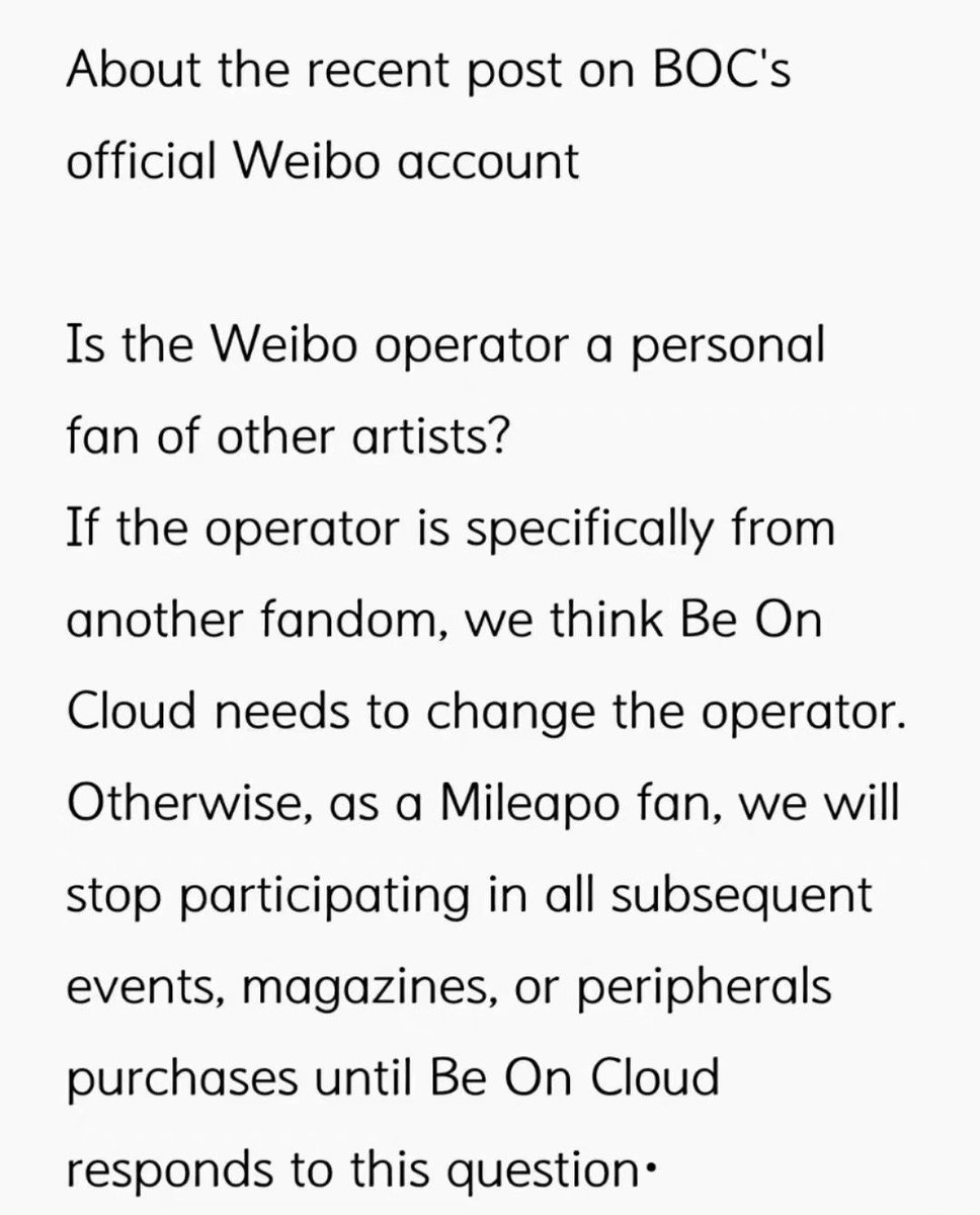 seseqqqqq's tweet photo. @beoncloud_th You need to know that you are a company and not a fan of anyone. BOC, we need you to explain this. https://t.co/6oaI8QHiUy