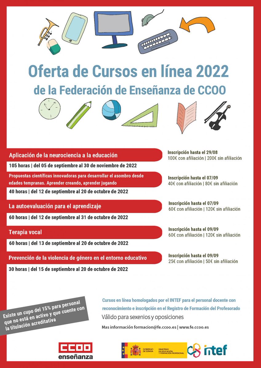 Educación CCOO Madrid tweet media