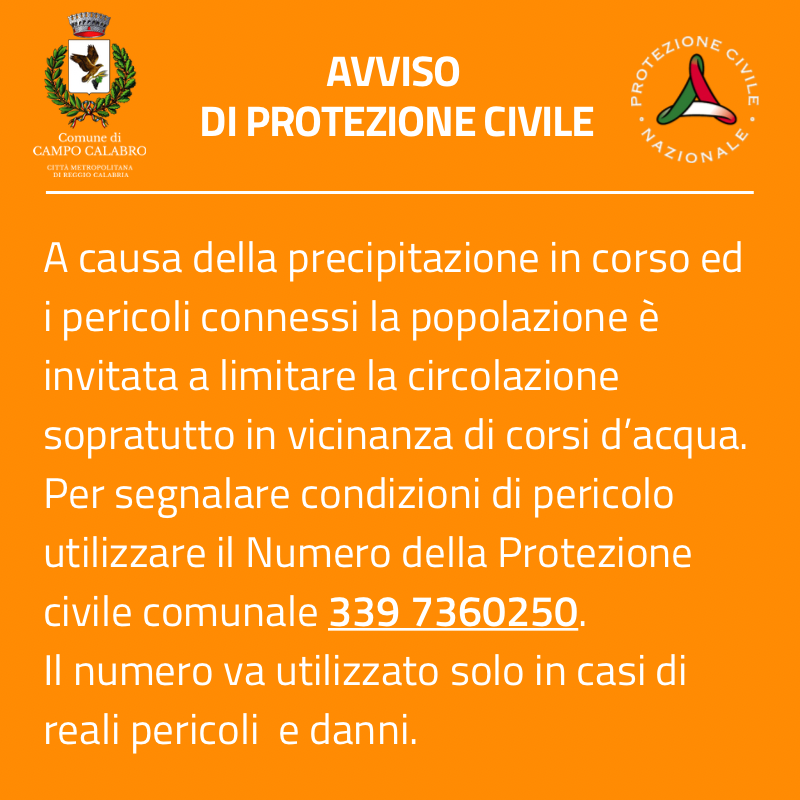 Comune di Campo Calabro (@comcampocalabro) on Twitter photo 