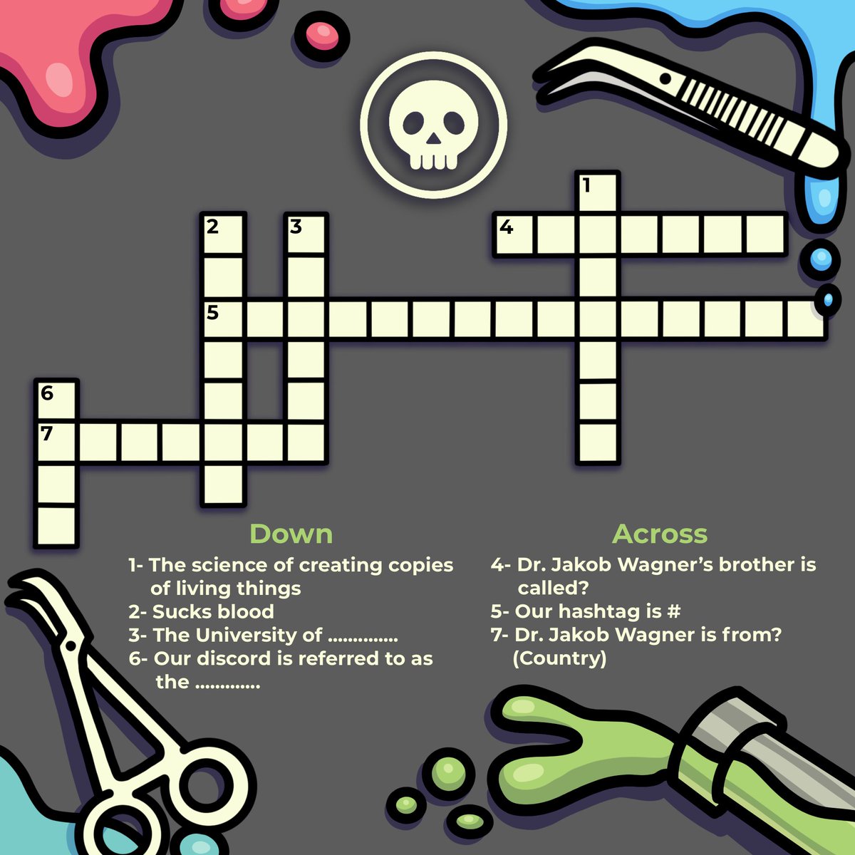 MonsterlandNFT's tweet photo. Do you want to play a game? 💀 Interact and share the right answers in the comments for a chance to win WL. 🔍 https://t.co/nvo6vCGbvk
