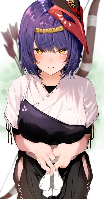 初々しい裟羅ちゃんの絵(^ω^)
#原神 