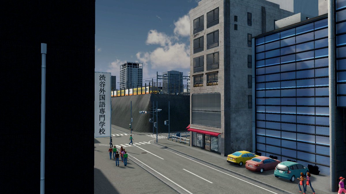 LSPDFR_AMASE's tweet image. 街の一コマ
#citiesskylines