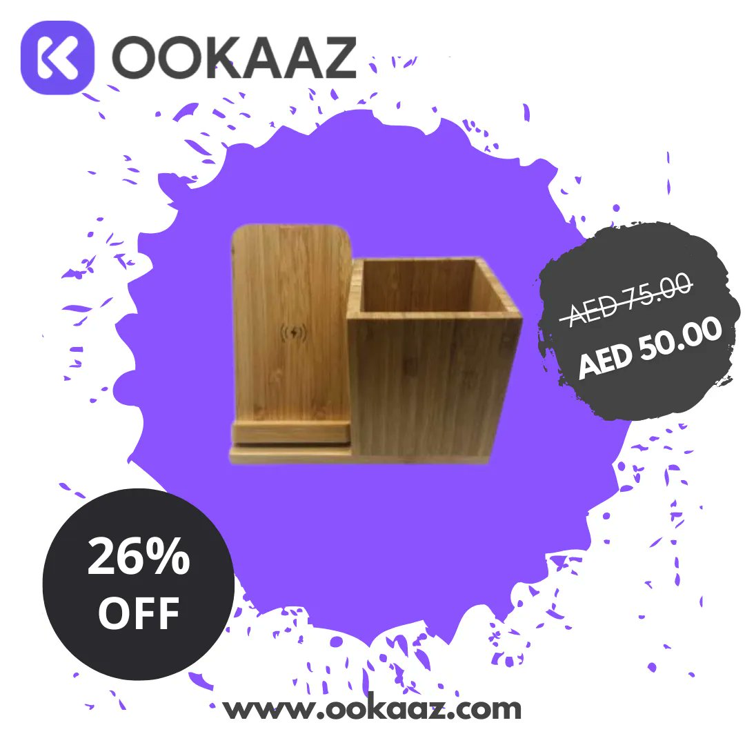 get 33% off on BAMBOO PEN HOLDER WITH WIRELESS CHARGER  on ookaaz.com 
PEN HOLDER WITH WIRELESS CHARGER buff.ly/3dfsN2Y 
.
.
.
#uaeschool  #uaeschools  #uaeschoolscup  #dubaischool  #dubaischools #uaelife #dxblife #dubaigirls #dubaigirl #dubaiwomen