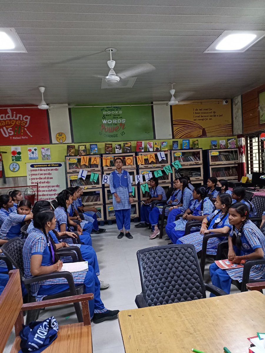 Librarian's day celebration at GGSSS NEW KONDLI
Library activities
#bookreview
#storywriting
#storytelling
#roleplay
#bookexhibition
@Library_Edu 
@LibraryBranch 
@AnitaSi11576971 
@DrVibhaSharma5